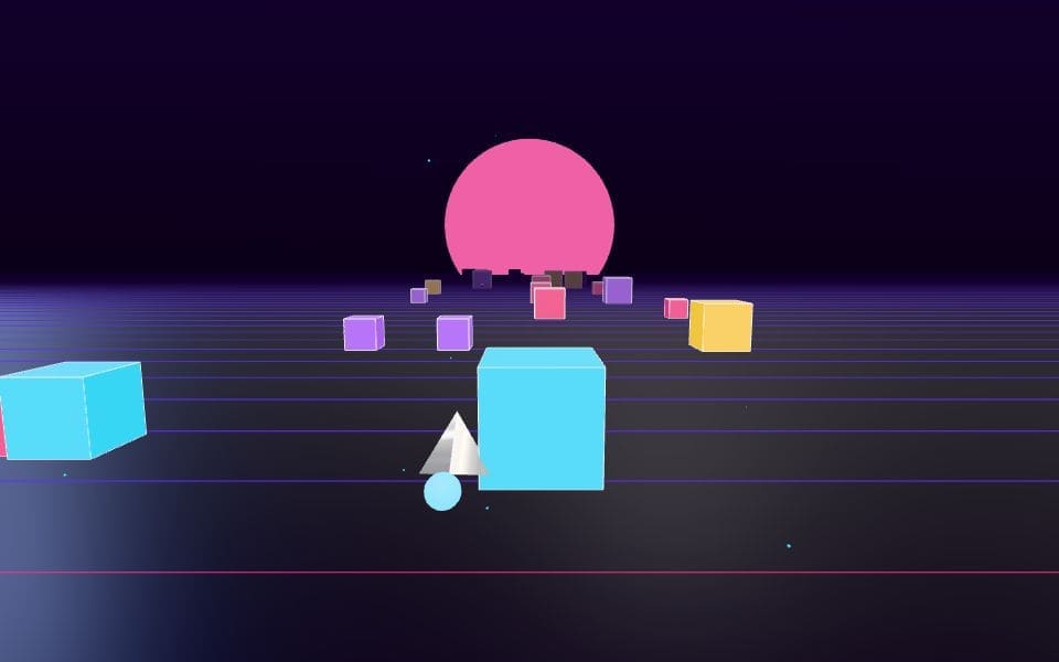Cube Dodge 3D game