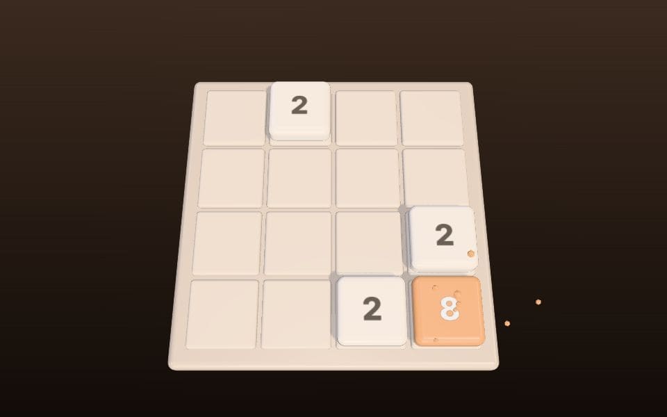 2048 3D 3D online game