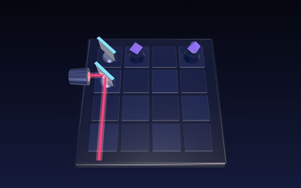 Laser Link 3D game