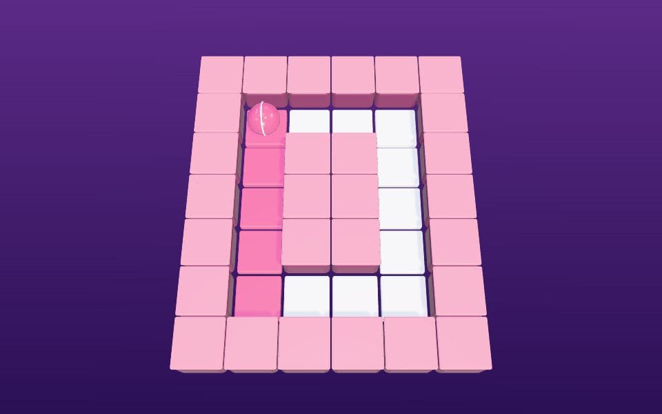 Paint Slide 3D game