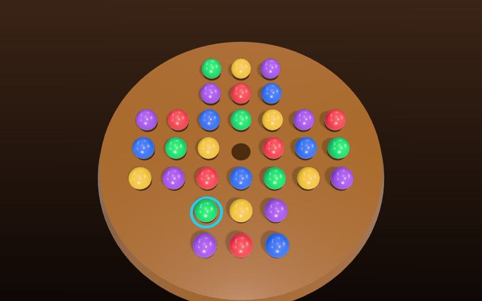 Peg Solitaire 3D online game