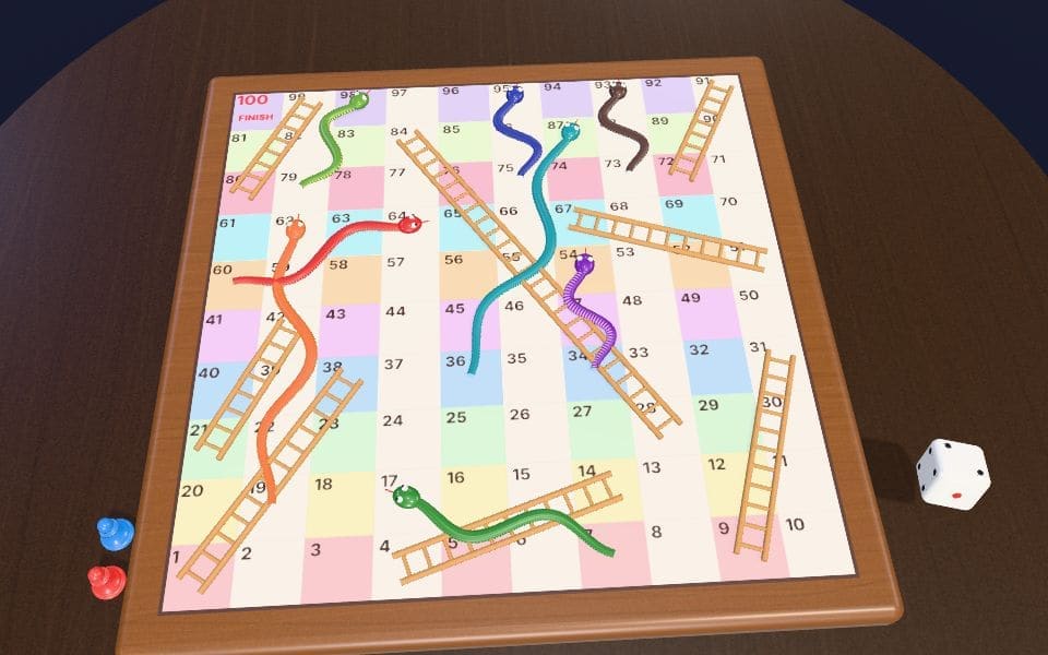 Snake & Ladder 3D online game